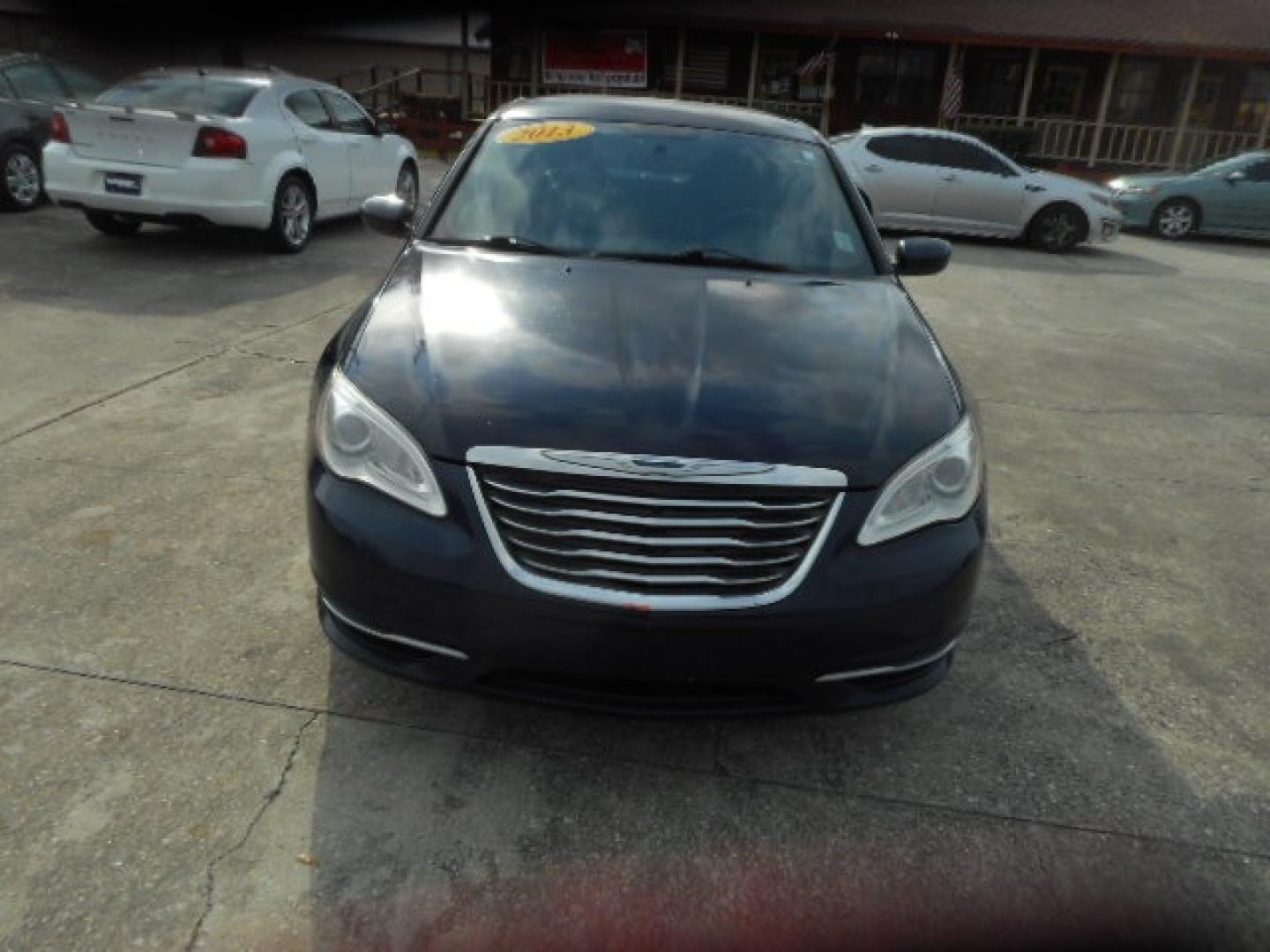 2013 BLUE CHRYSLER 200 TOURING (1C3CCBBB9DN) , located at 1200 Cassat Avenue, Jacksonville, FL, 32205, (904) 695-1885, 30.302404, -81.731033 - Photo#0